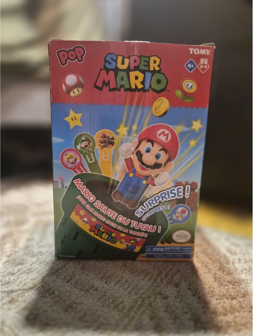 Super Mario Bros. ~ Mario Pop-Up Game by TOMY
